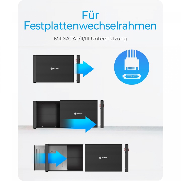 Productafbeelding Icy Box IB-525-U3 (5.25")