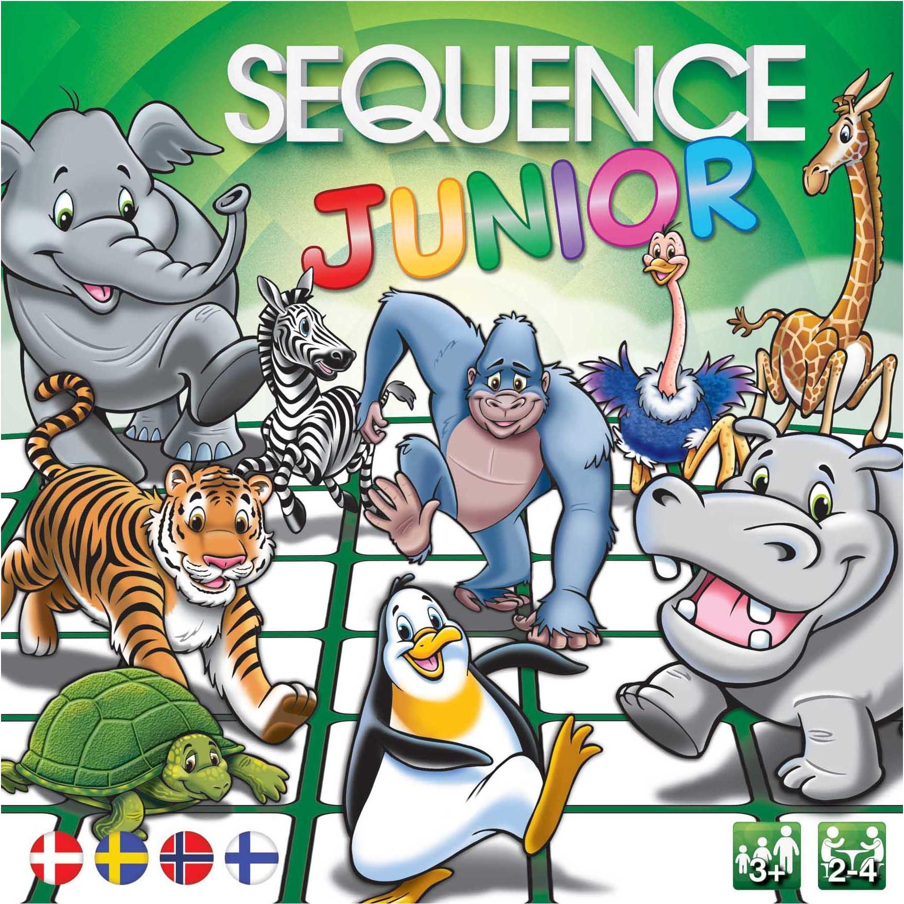 Asmodée Sequenza Junior (Norvegese, Finlandese, Danese, Svedese)