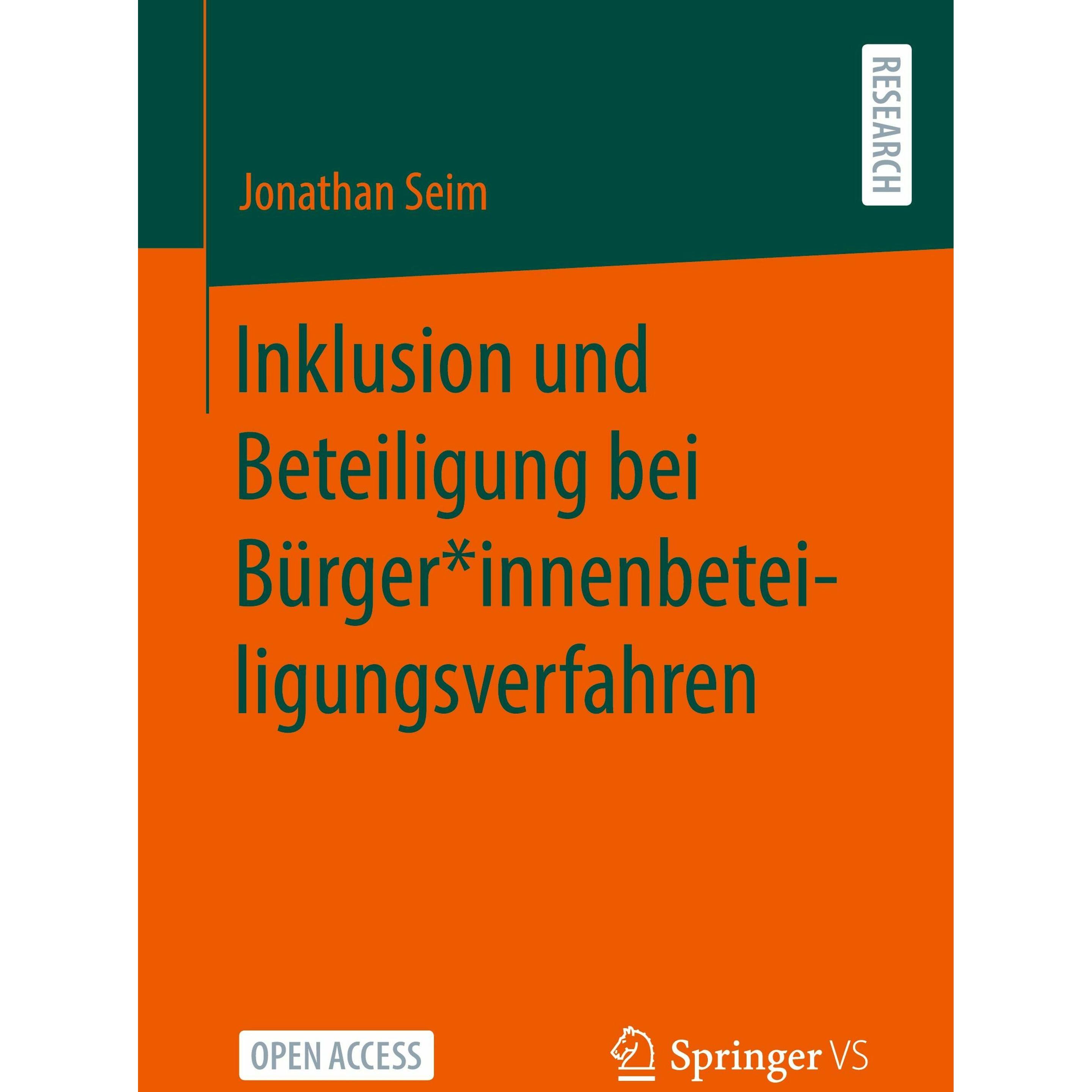 Thumbnail - Inklusion und Beteiligung bei Brger*innenbeteiligungsverfahren, Fachbücher von Jonathan Seim