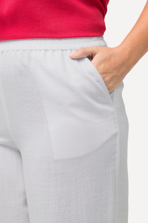 Immagine prodotto Ulla Popken Culottes con taglio della gamba ampio e lungo fino al polpaccio e cintura elastica (64)