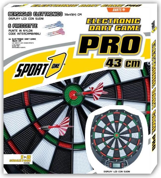 Actual product image Power Play Elektronisk Dartspil 38cm m/6 pile