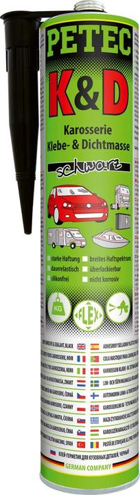 Forum Professional Solutions Karosserie Kleb- und Dichtmasse (0.40 kg, Schwarz, 310 ml)