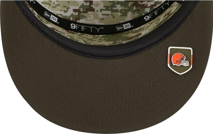 Produktbild New Era 9Fifty Split Panel Cap - Salute Cleveland Browns