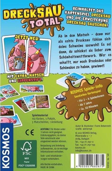 Produktbild Kosmos Drecksau (Deutsch)