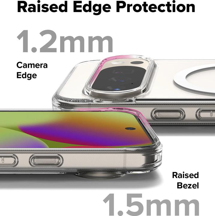 Productafbeelding Ringke Fusion MagSafe Case für Google Pixel 10 / 10 Pro - Transparent (Google Pixel 10, Google Pixel 10 Pro)