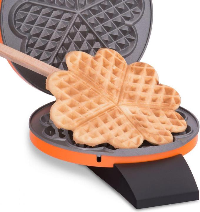 Actual product image Cloer Waffle iron 1627-15 orange