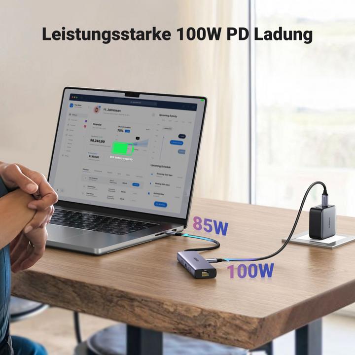 Image du produit Ugreen CM512 (USB-C, 6 Ports)