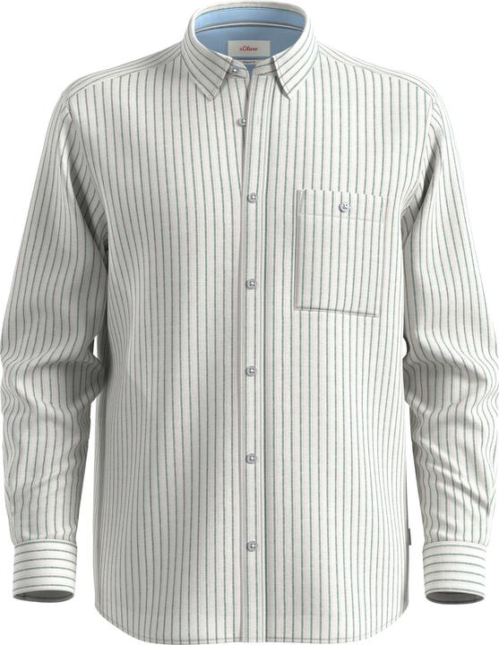Immagine prodotto S.Oliver Hemd Langarmhemd mit Under-Button-down-Kragen (M)