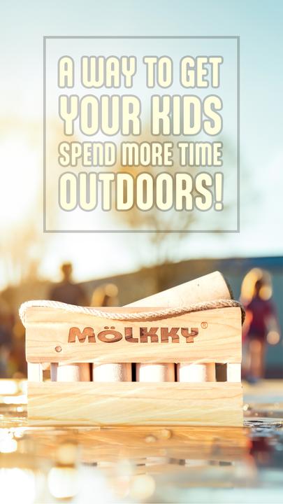 Image du produit Mölkky Jeu Viking Original (2 Joueur)