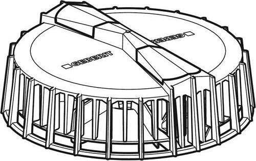Image du produit Geberit Collecteur de feuilles, pour l'entrée d'eau de toiture Pluvia