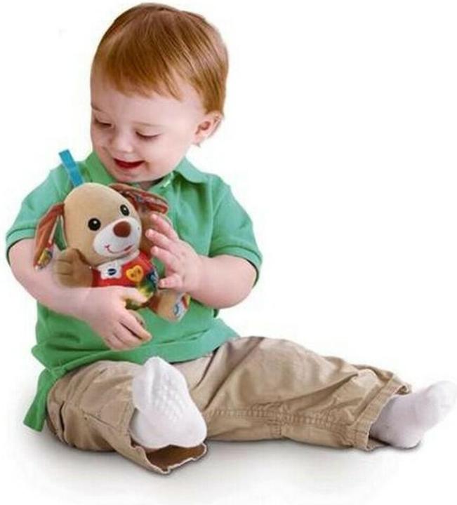 Actual product image VTech Interactive Soft Toy for Babies Pequeperrito (ES)