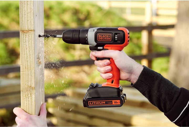 Actual product image Black & Decker Akku-Bohrschrauber (Rechargeable battery operated)