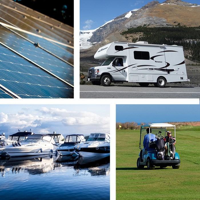 Immagine prodotto Qoltec 53080 Batteria al gel 12V 100Ah (12 V, 100 Ah)