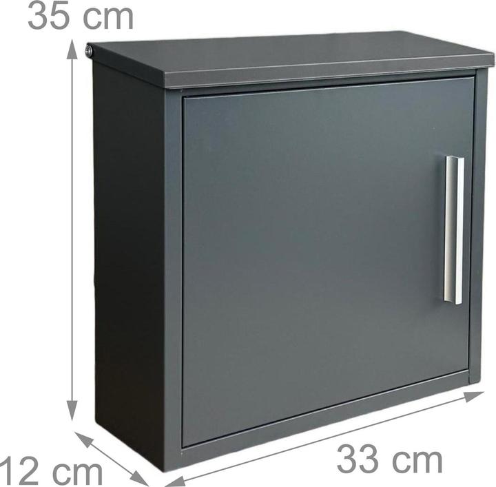 Actual product image Relaxdays postbox