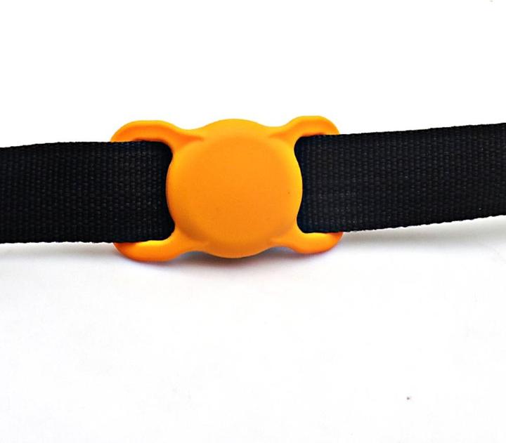Image du produit Ueli Express Silicone Collier pour chiens et chats Support pour Apple AirTag Noir