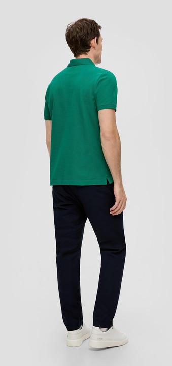 Produktbild S.Oliver Polo-Shirt Poloshirt aus Baumwollpiqué (S)