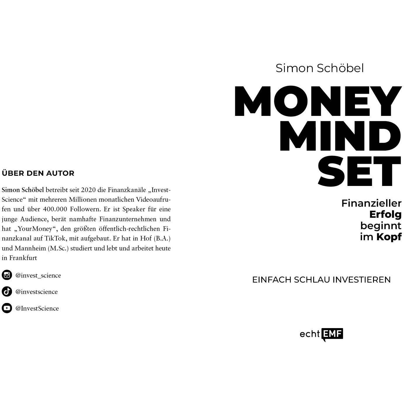 Thumbnail - Money Mindset - Finanzieller Erfolg beginnt im Kopf, Ratgeber von Simon Schöbel