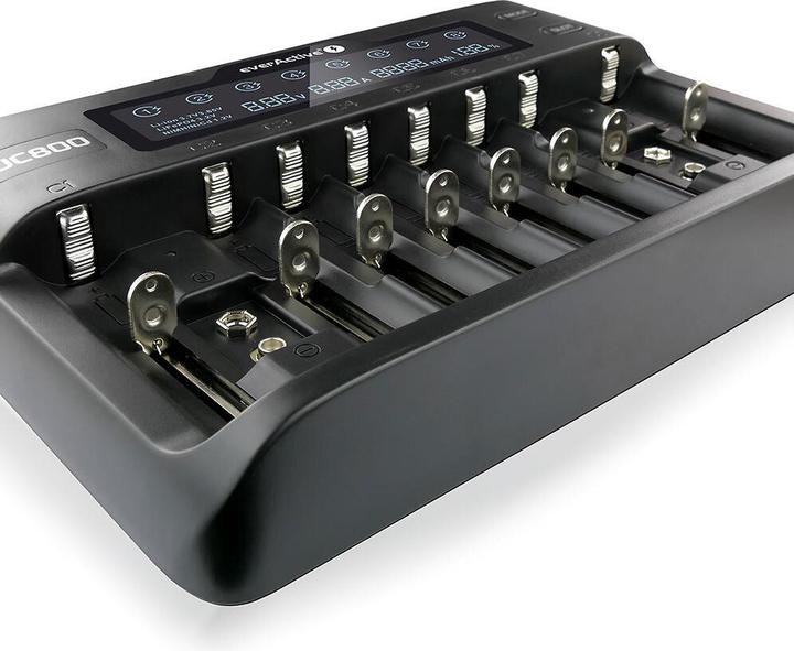 Produktbild Everactive UC800 (1 Stk., C, AAA, AA, 9V Block, Ladegerät ohne Akku)