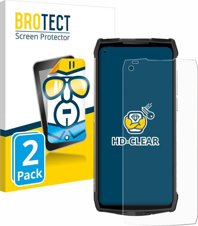 Produktbild BROTECT Schutzfolie Displayschutz Klar (2 Stück, Ulefone Power Armor 13)