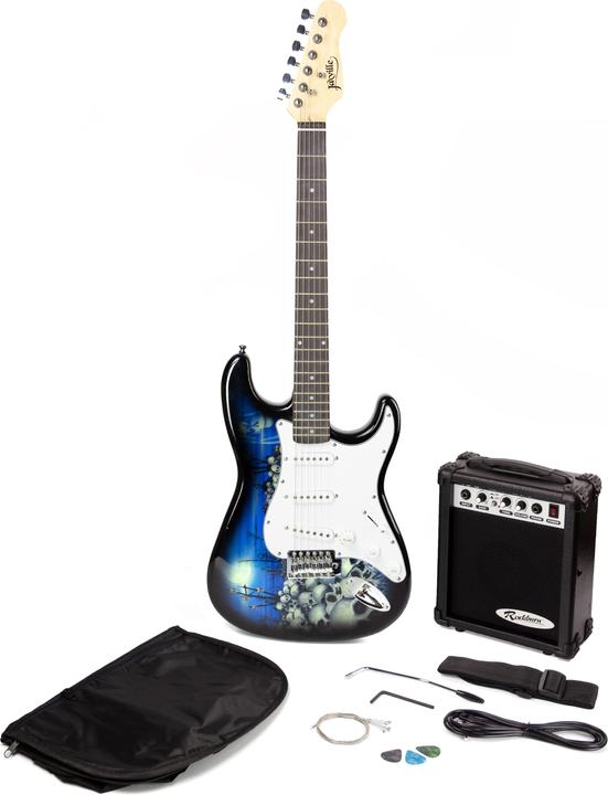 Actual product image PDT JaxvilleSkull Guitar Package