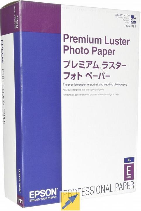 Actual product image Epson Premium Luster Photo Paper 250 sheets / DIN A4 (250 g/m², A4, 250 x)
