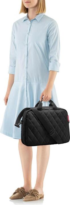 Produktbild reisenthel Notebooktasche Workbag Rhombus Black bis 14“ (14")