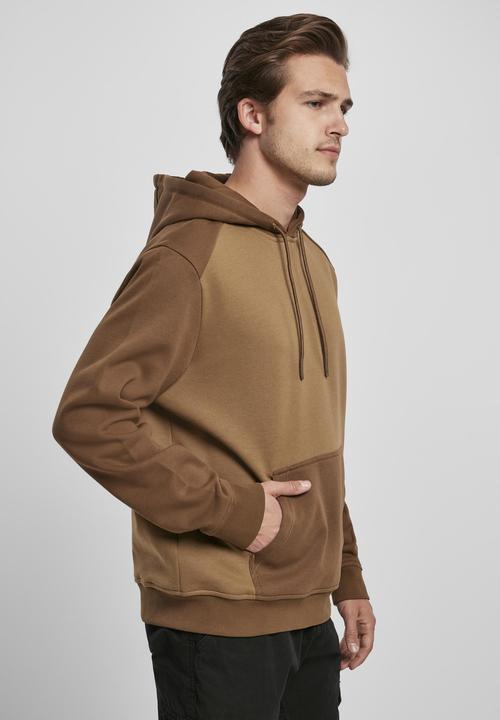 Image du produit Urban Classics Faux Raglan à capuche bicolore (S)