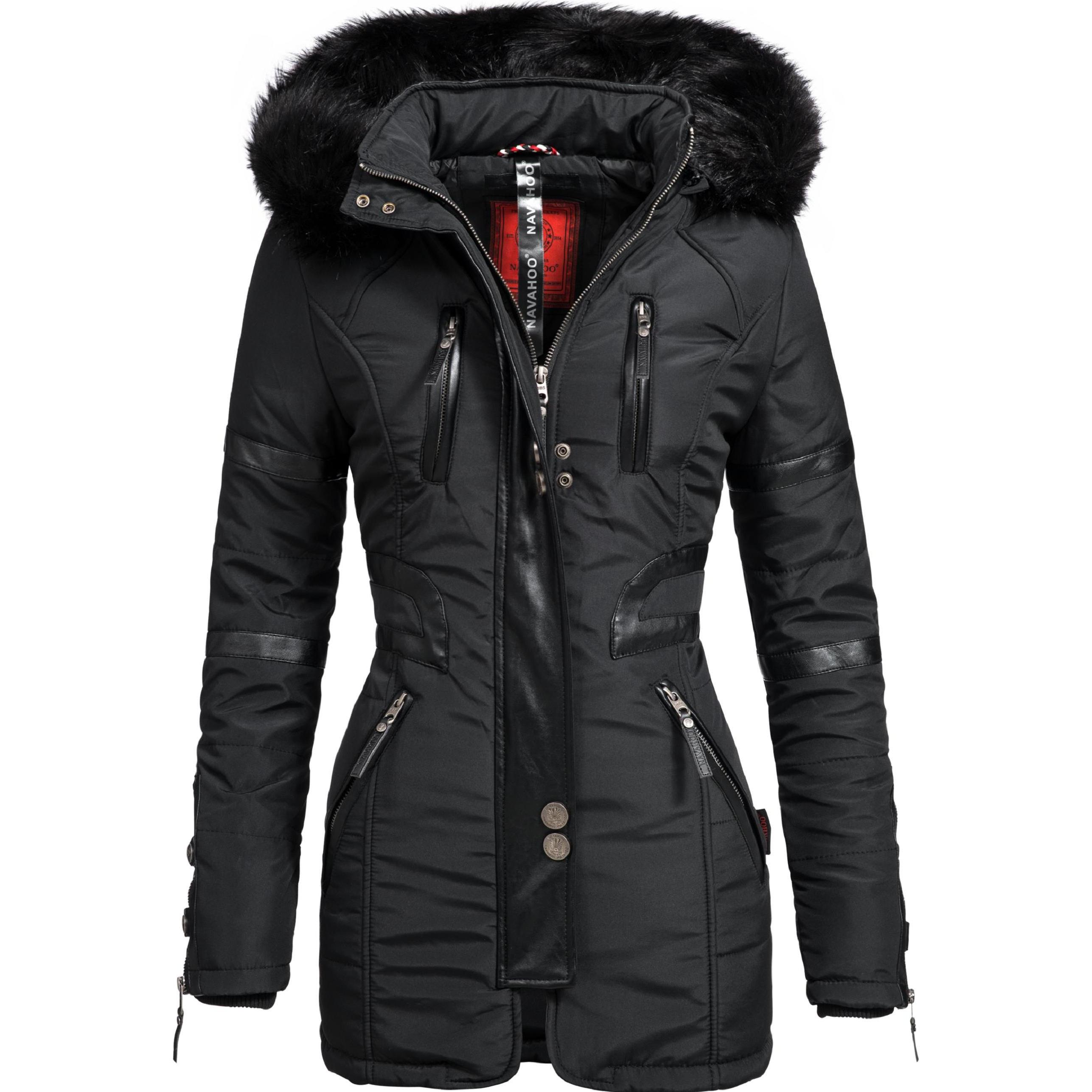 Navahoo, Damen, Jacke, Moon (XL), Schwarz, XL