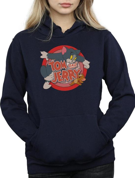 Immagine prodotto Tom & Jerry Classic Catch Felpa con Cappuccio Donna (XXL)