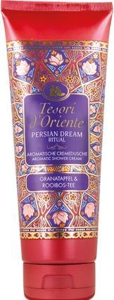 Actual product image Tesori d'Oriente Persian Dream Aromatic Shower Cream 250ml with Pomegranate and Rooibos Tea (2500 ml)