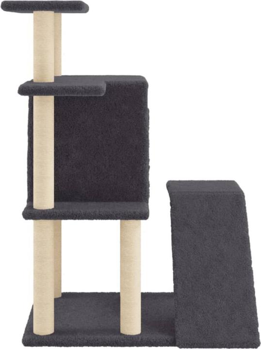 Image du produit vidaXL Kratzbaum mit Sisal-Kratzsäulen Hellgrau 97 cm,Farbe (97 cm, Gris clair)