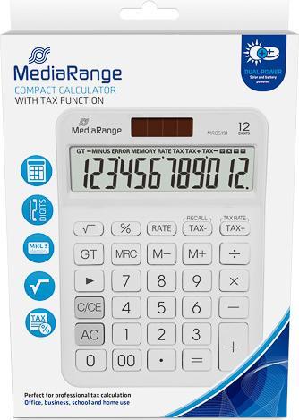 Actual product image MediaRange Pocket r.w.control b. 12-st. LC-Display Solar/Bat. (Batteries, Solar cells)