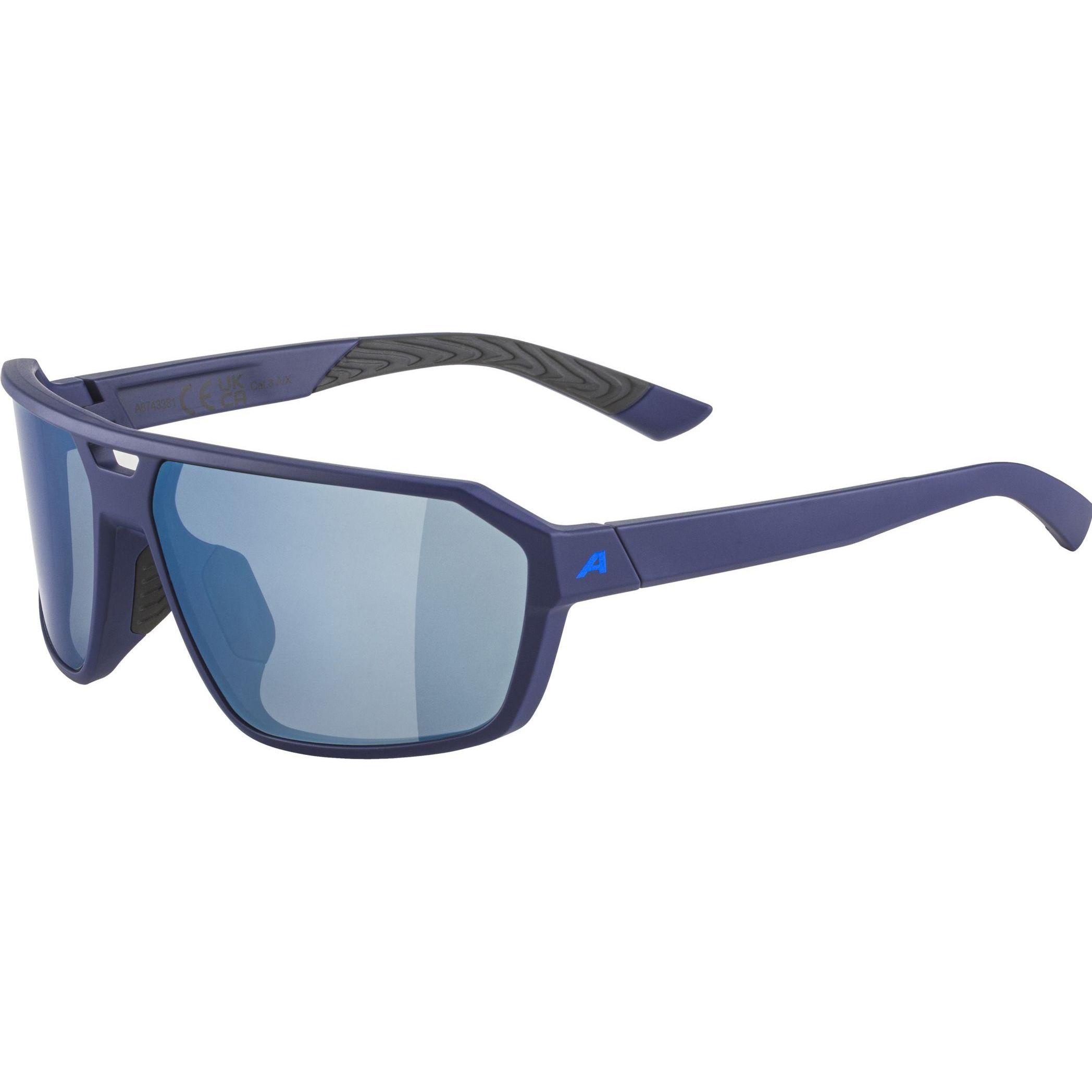 ALPINA SPORTS, Unisex, Sportbrille, Swift (Blue Matt, Blue), Blau