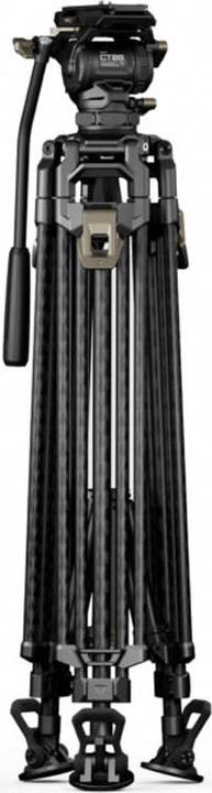Produktbild Tilta CT08 Cine Fluid Head 75 mm, 2-Stage Carbon Fiber Tripod (Carbon, Metall)