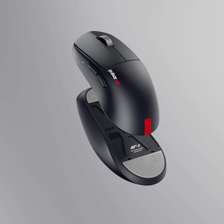 Produktbild Pulsar eS FS-1 - Gaming Mus - Optisk - 5 knapper - Blå (Kabelgebunden, Kabellos)