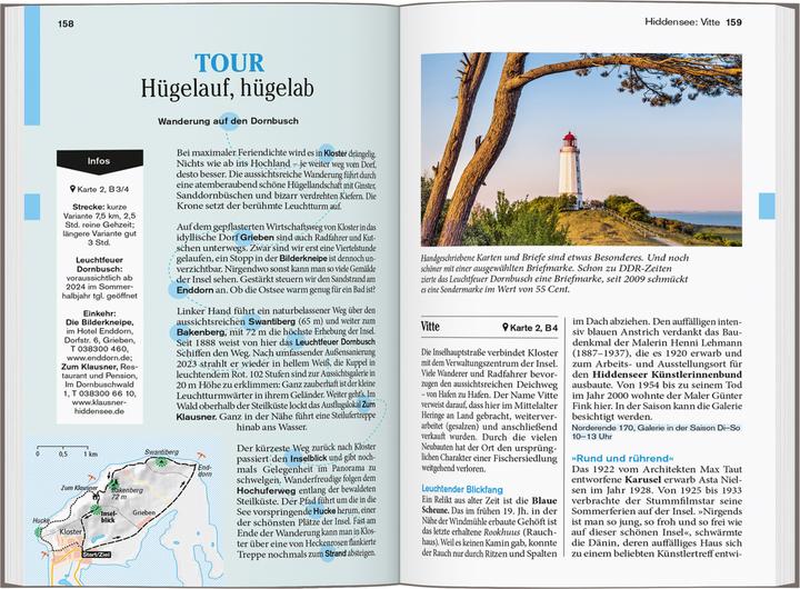 Immagine prodotto Reise-Taschenbuch Reiseführer Ostseeküste Mecklenburg-Vorpommern (Tedesco, Claudia Banck, 2024)