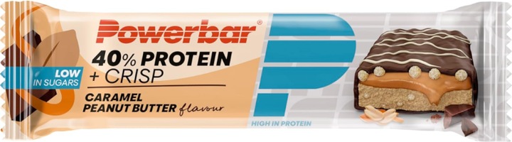 Actual product image Powerbar 40% Protein +Crisp Bar (40G) (Caramel Peanut Butter, 1 pcs., 40 g)