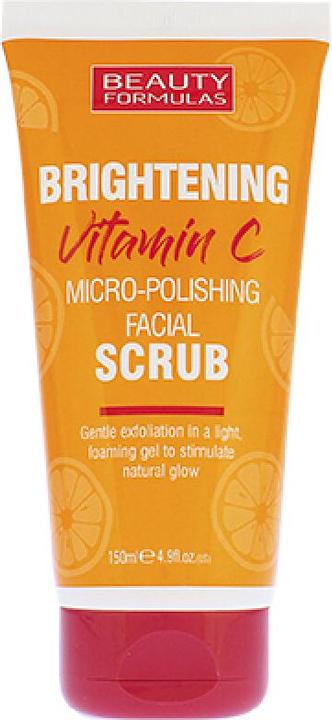 Produktbild Beauty Formulas Brightening Vitamin C Brightening Facial Scrub From Vitamin C (Reinigungspeeling, 150 ml)