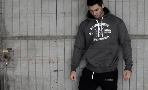 Actual product image Gym Generation Maverick Zip Hoodie Grey (L, XL)