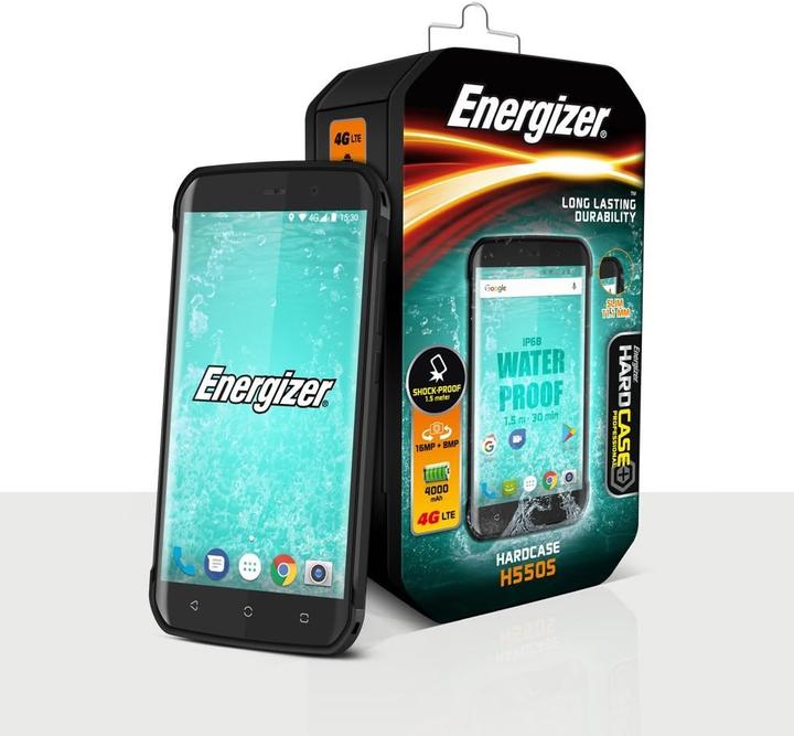 Image du produit Energizer Boîtier rigide H550S Dual black (32 Go, Noir, 5.50", Double SIM, 4G)