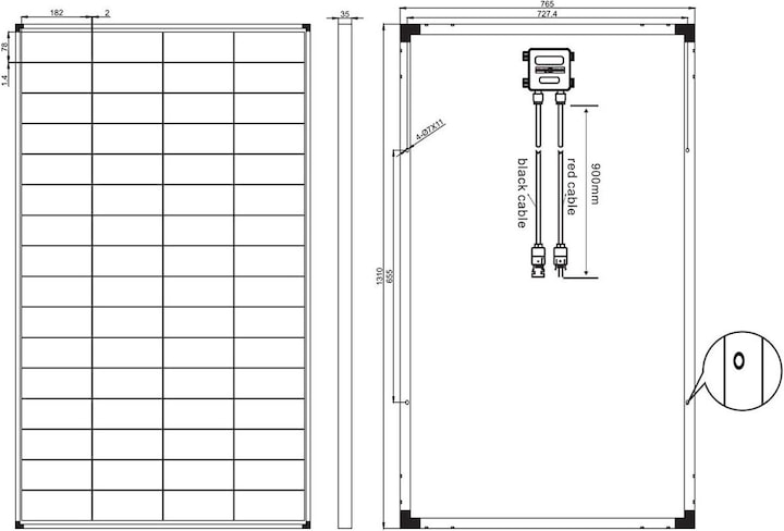 Actual product image Enjoy solar Perc 10BB (210 W, 11.60 kg)