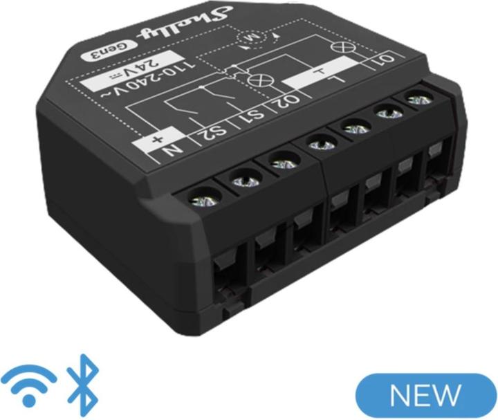 Produktbild Shelly 2PM Gen3 (Schaltaktor)