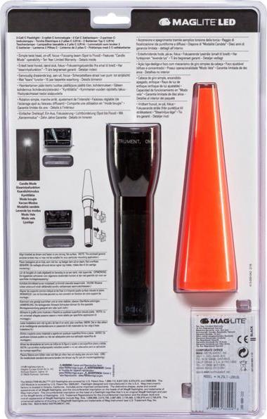 Productafbeelding Maglite LED Safety Pack ML25LT 2Cell "C (16.80 cm, 177 lm)