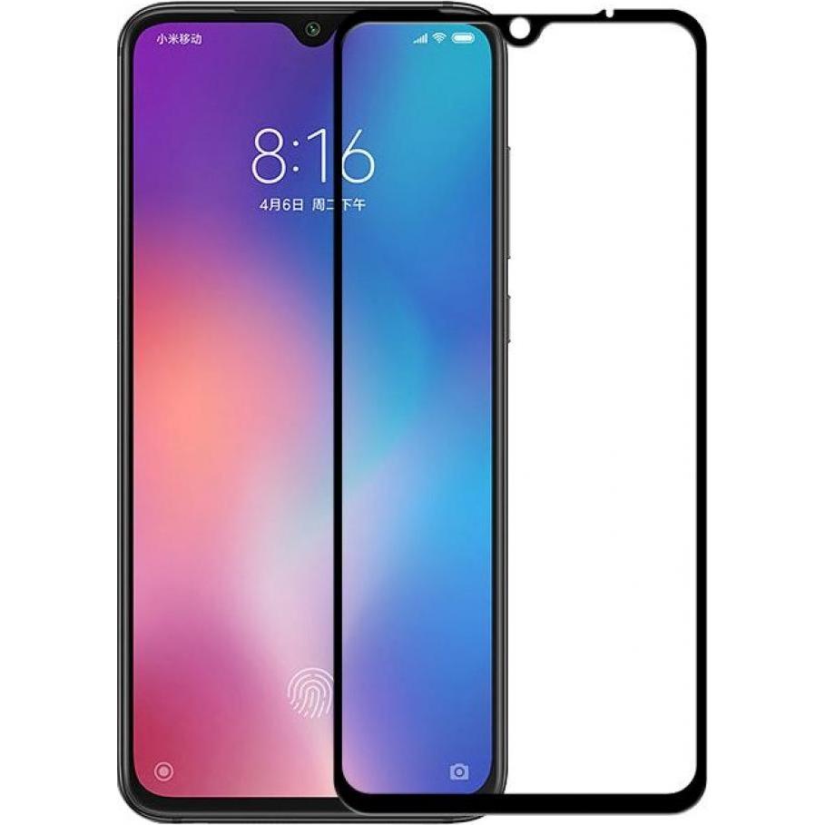 Screenguard Xiaomi Mi 9 Full Screen Panzerglas Schutzfolie 2.5D 9H (1 Stück, Xiaomi Mi 9), Smartphone Schutzfolie, Schwa...