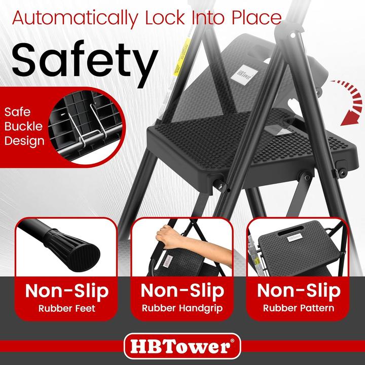 Actual product image HBTower Trittleiter klappbar (Stepladder)