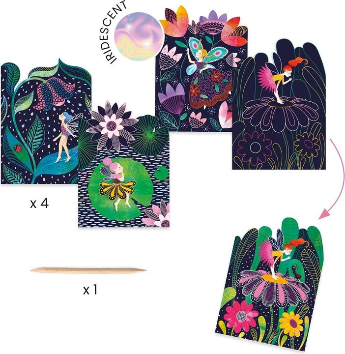 Actual product image Djeco Creative set fairies