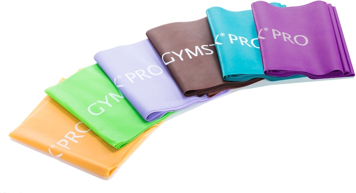 Gymstick Resistance Bands 2.5 m, spring green, light (2.50 m, Extra Leicht)
