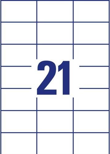 Actual product image Avery Universal labels