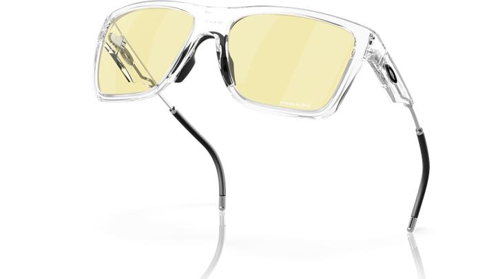 Actual product image Oakley NXTLVL glasses with Prizm gaming lenses Polished Clear OO9249-02
