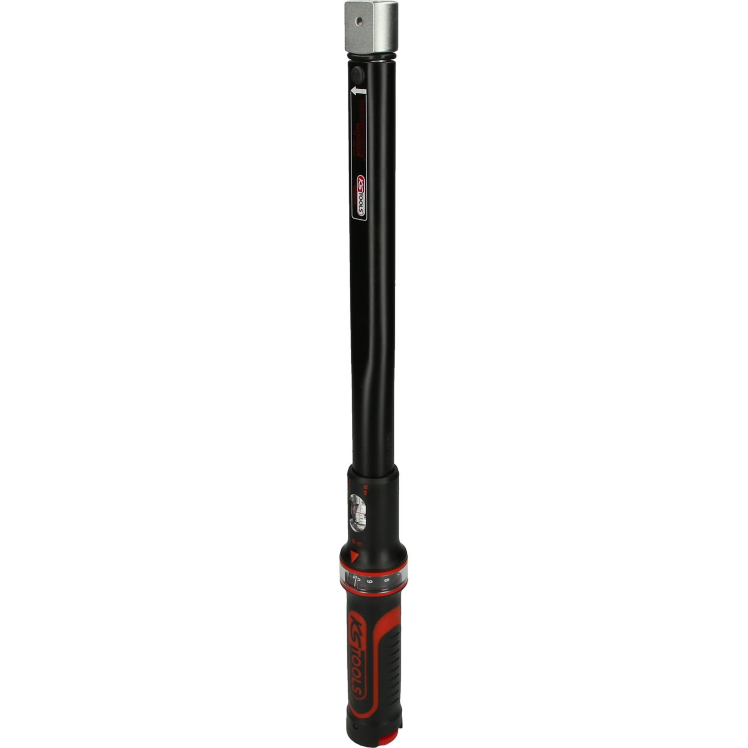 KS Tools, Drehmomentschlüssel, ERGOTORQUEprecision Einsteck-Drehmomentschlüssel, 14x18 mm, 80-420 Nm (1/4", 80 Nm, 420 N...